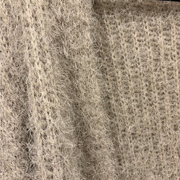 Elegant Gray Open Front Cardigan - Picture 6 of 8